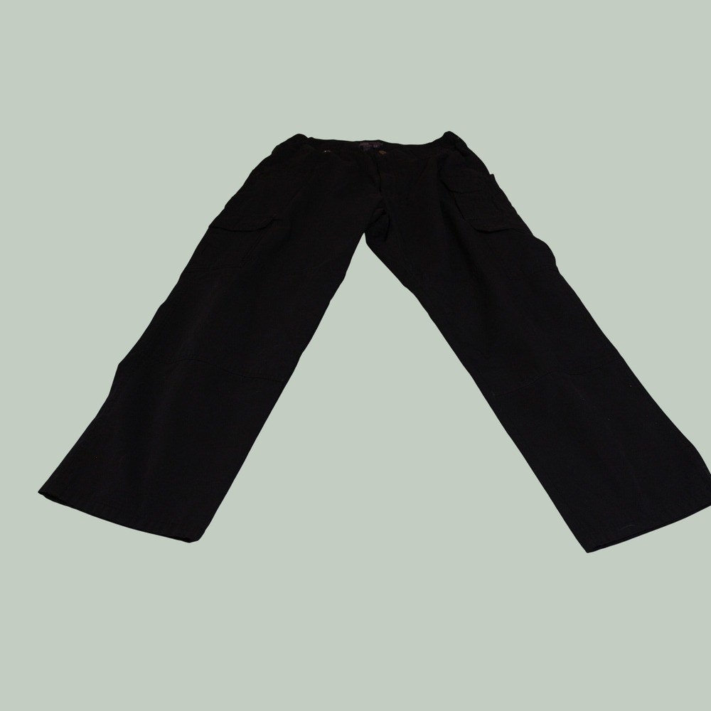 5.11 Tactical Series Pro Cargo Pants Black Ripstop Style 74273 Mens 34x30